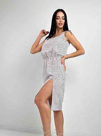 Літній сарафан з розрізом "Kristen" оптом | Розпродаж моделі Київ