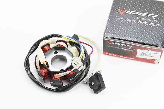 Статор магнето (генератора) (8 котушок роз'єм "мама 2 + 2") висота 31мм Київ