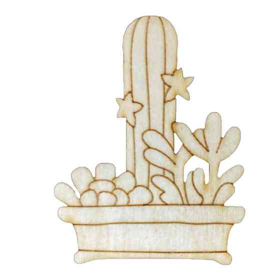 Набір дитячої творчості Розпис по дереву "Магніти-кактуси" РД-009 Вінниця