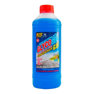 Антифриз BioLine Glycogel G11 -80°C син, 1л (26158) Винница - изображение 1