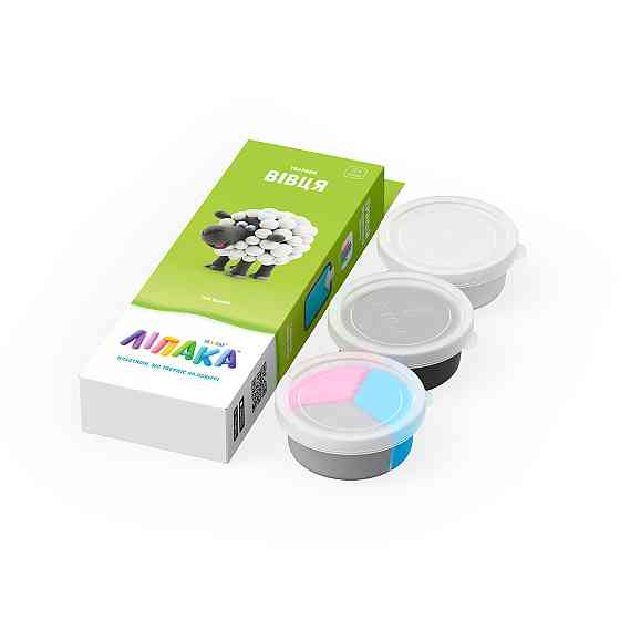 Набір пластиліну, що самостійно твердіє, ЛІПАКА – Вівця Днепр