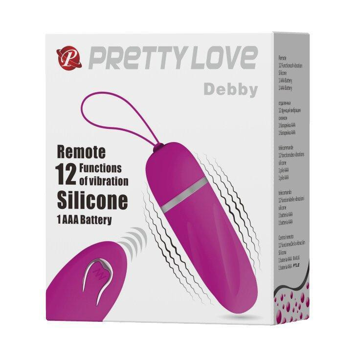 Віброяйце серії Pretty Love "DEBBY" BI-014405W Sex Aura Київ - фото 9