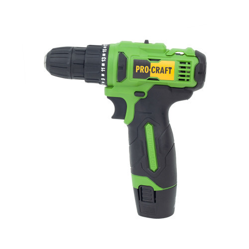 Шуруповерт акумуляторний PROCRAFT PA12Li COMPACT 2Аг 12В 2АКБ та ЗП Коломыя - изображение 11