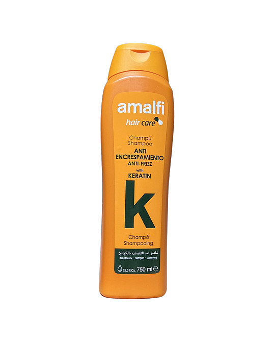Шампунь для волосся Amalfi Keratin Anti-Frizz Shampoo з кератином, 750 мл Виноградів - фото 1