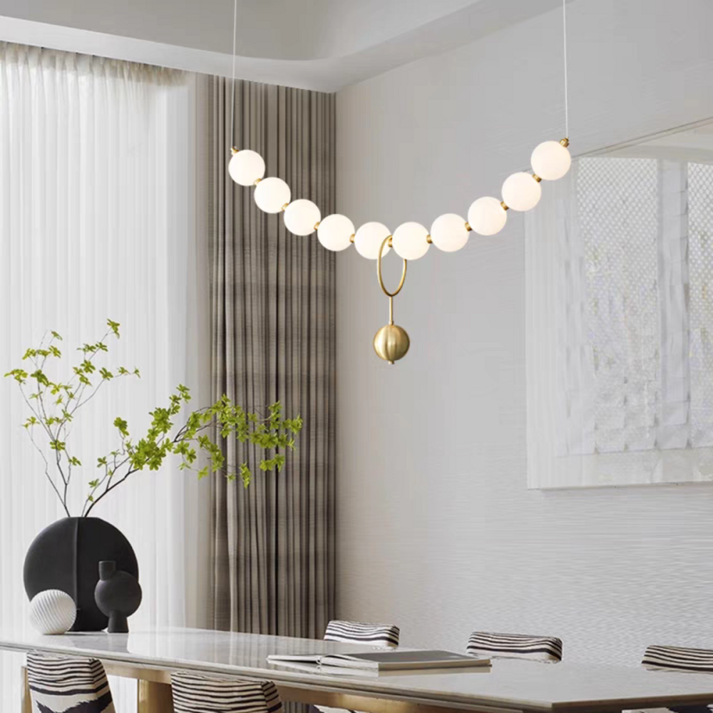 Люстра сучасна підвісна перлина VALESO G3976 Copper 24W Коломия - фото 1