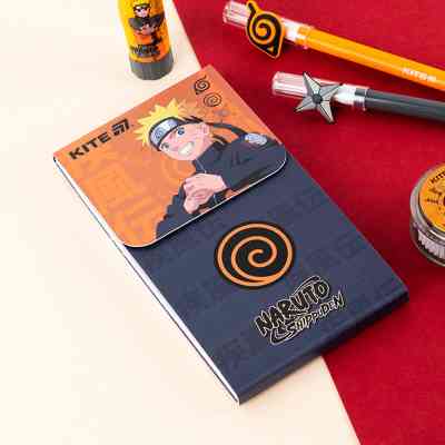 Блокнот Kite на магніті Naruto 60 аркушів, клітинка (NR24-092) Вінниця