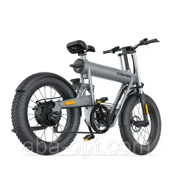 Электрофетбайк COSWHEEL T20 EBIKE 1500W-48V-20Ah 18650 Li-ion Battery шины 20«/20» купить дешево в Украине Одесса - изображение 8