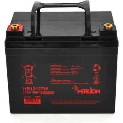 Батарея к ИБП Merlion HR12127W, 12V 36Ah (HR12127W) Винница