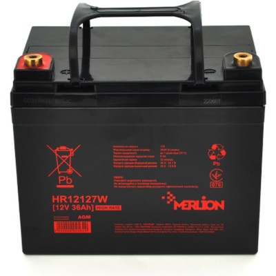 Батарея до ДБЖ Merlion HR12127W, 12V 36Ah (HR12127W) Вінниця - фото 1