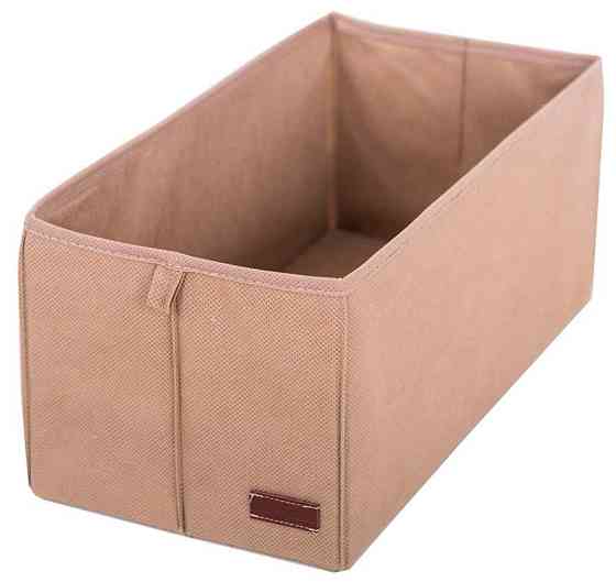 Текстильная коробка для хранения S HY-S-beige (Бежевый) Сумы