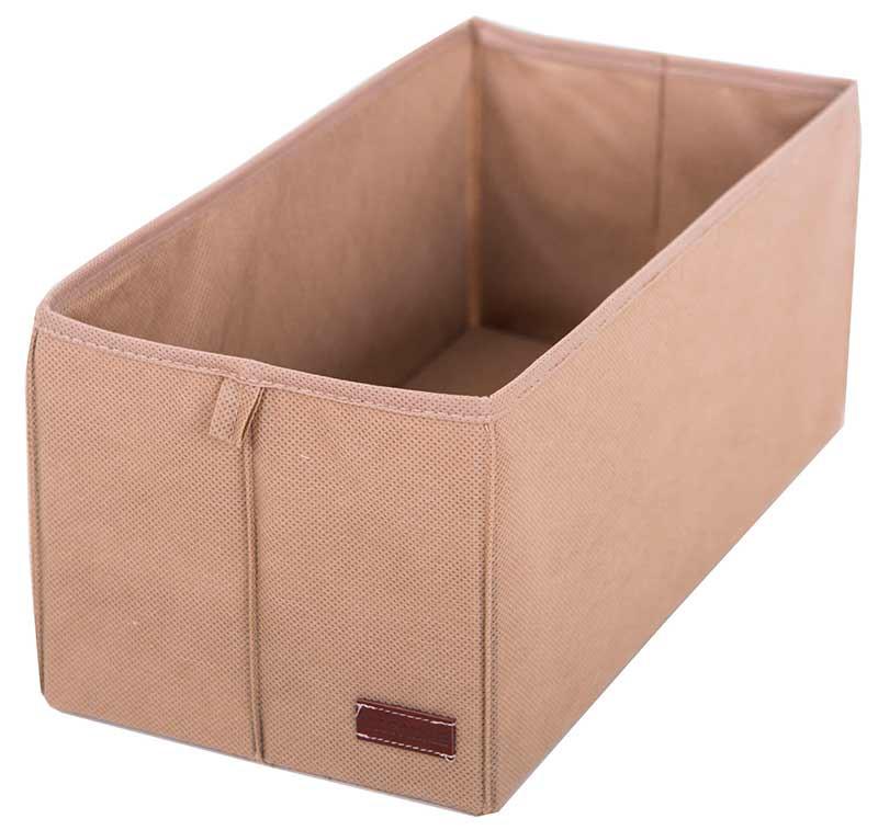 Текстильная коробка для хранения S HY-S-beige (Бежевый) Сумы - изображение 1