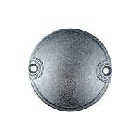 Накладка правої кришки двигуна мопед мопед Дельта (кругла, хром) Мукачево - фото 1