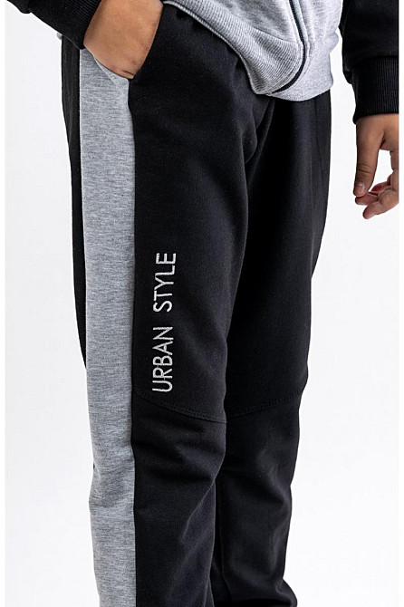 Спортивний костюм для хлопчика, чорный топ Крохатушка одяг Київ - фото 5