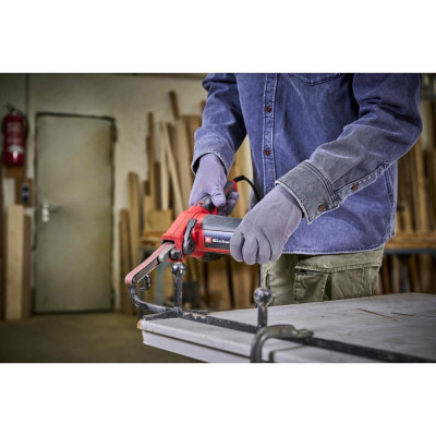 Шлифовальная машина Einhell ленточная TC-BF500E, 500Вт, 300-1700 об/мин, 457х13 мм, 1.44кг (4461020) Винница - изображение 2