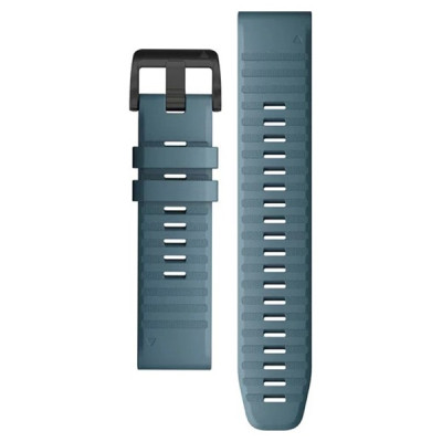 Ремінець до смарт-годинника Garmin fenix 6 22mm QuickFit Lakeside Blue Silicone (010-12863-03) Вінниця - фото 1