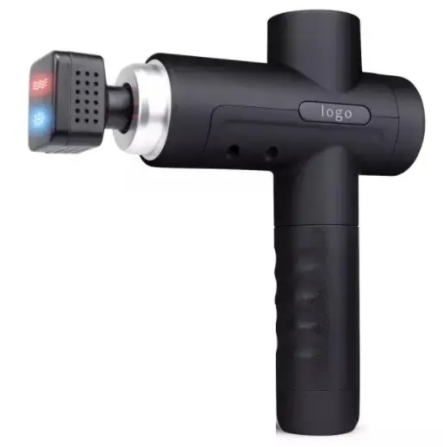 Ударный перкуссионный массажер Massage Gun MG03-T (8 насадок + кейс) 2600 мАч 30 режимов Винница - изображение 1