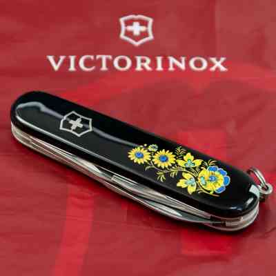 Нож Victorinox Spartan Ukraine Black 