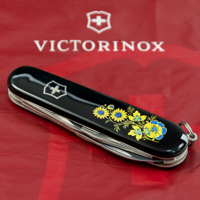 Нож Victorinox Spartan Ukraine Black 