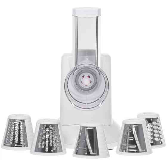 Электрическая овощерезка Camry CR 4816 150 Вт с 5 сменными насадками для быстрого измельчения овощей TO-12 Львов