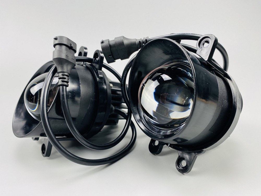 Світлодіодна фара LED для мотоцикла, водонепроникна автомобільна мотоциклетна протитуманна Мукачево - фото 8