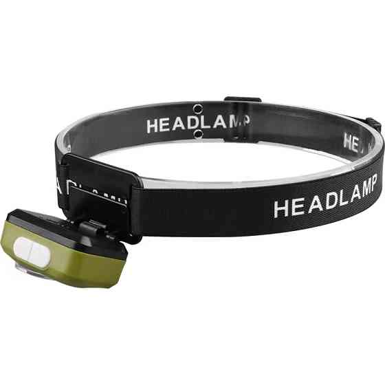 Фонарик с аккумулятором налобный 5Вт, IP54 Днепр