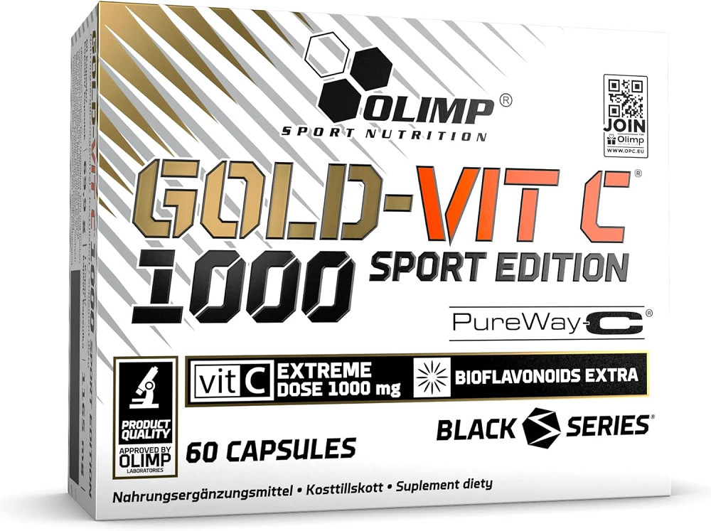 Витамин С Olimp Gold Vit C 1000 Sport Edition 60 капсул Луцк - изображение 1