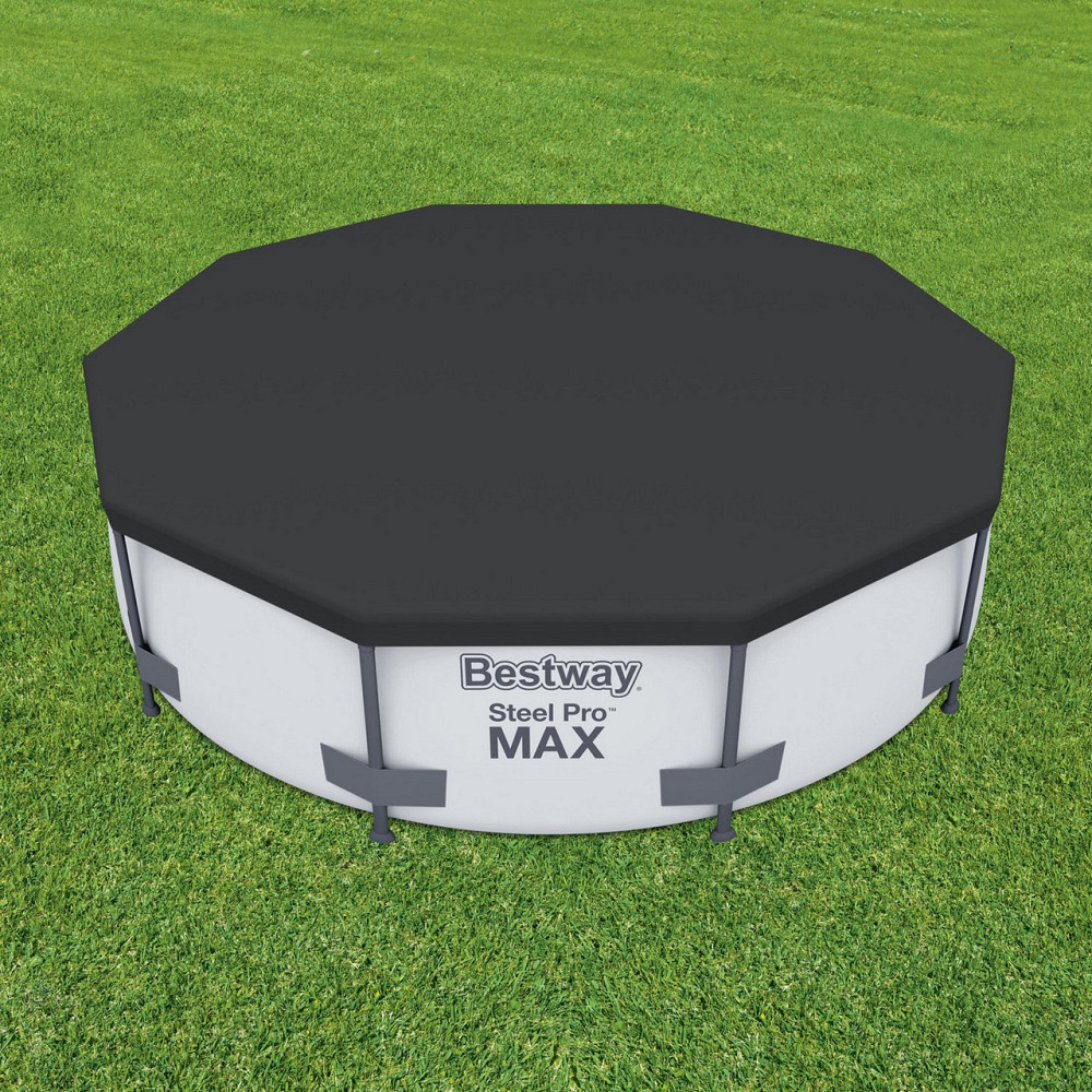 Накриття для каркасного басейну Bestway 58036 305 см Київ - фото 4