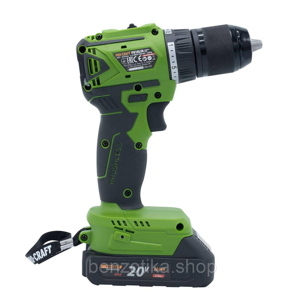 Шуруповерт Procraft PA18LiN (з 1 акб та зп) Киев - изображение 7