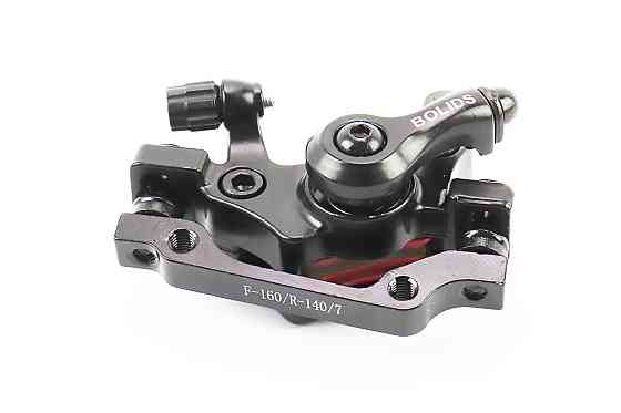 Гальмівний супорт передній (F160/R140мм), чорний BL-BB9 тип 2 Київ