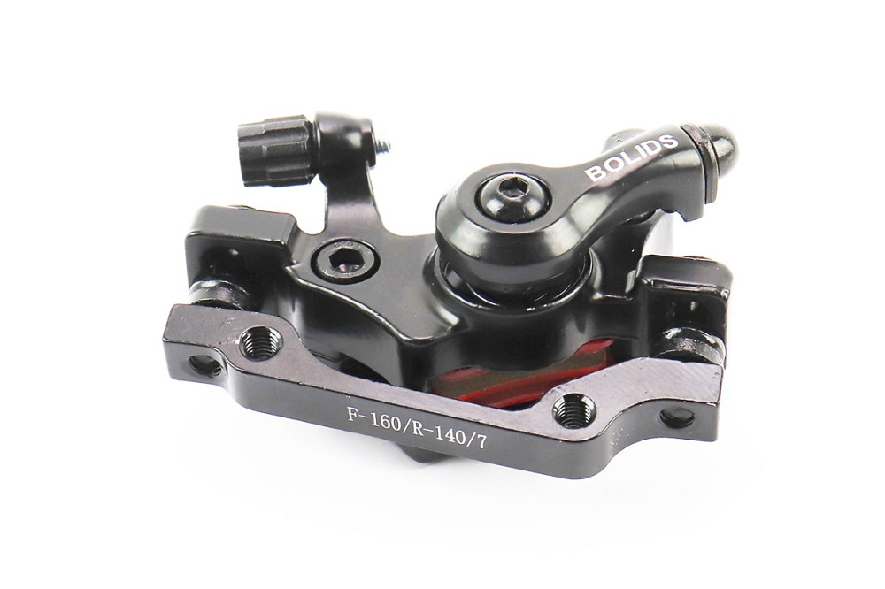 Гальмівний супорт передній (F160/R140мм), чорний BL-BB9 тип 2 Київ - фото 1