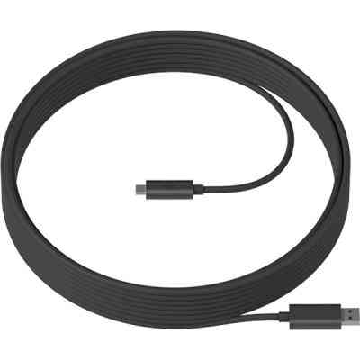 Кабель для передачі даних Logitech Strong USB 3.1 Cable 10M (939-001799) Вінниця