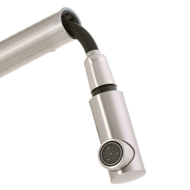 Смеситель для умывальника с выдвижной лейкой Mixxus DAX-001 (SS0035) - удобный и функциональный Харьков - изображение 3