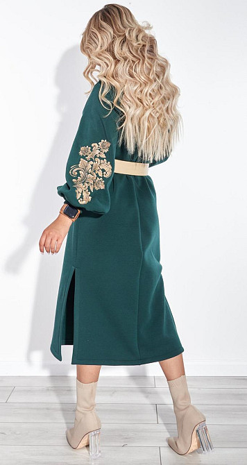 Тепле плаття з вишивкою (50) Київ - фото 6