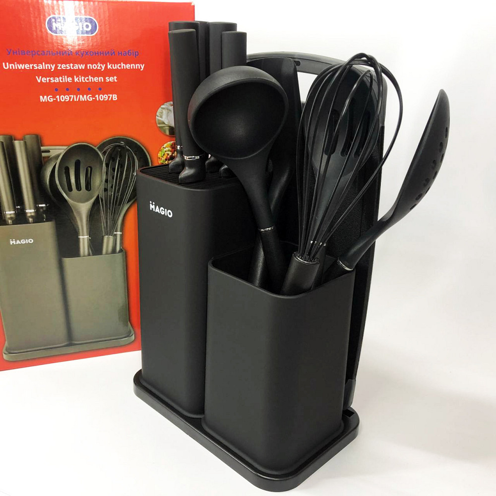 Настільні набори кухонного приладдя Magio MG-1097B, Набір для готування з нейлону YW-36 Івано-Франківськ - фото 2