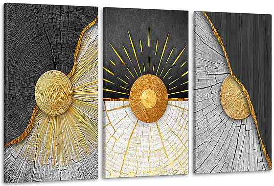 Модульна картина у вітальню/ спальню   Абстракція   ART-167_3A 100х150 см Київ