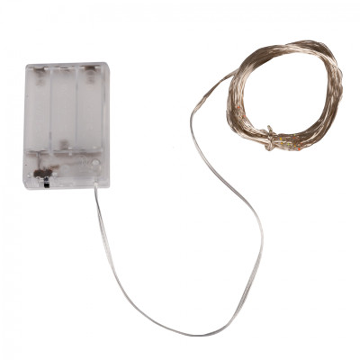 Гірлянда YES! Fun Пучок на мідному дроті 50 LED Різнокольорова 1 м Статична На батарейках (975014) Вінниця - фото 2