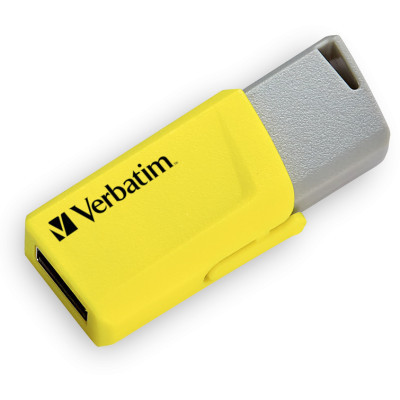 USB флеш накопитель Verbatim 3x16GB Store 'n' Click Red/Blue/Yellow USB 3.2 (49306) Винница - изображение 9
