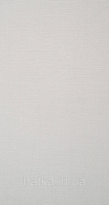 Обои винил на флизелине AS creation Della Natura 1.06Х10 однотонные под ткань лен тонкая полоска белые молоко Киев - изображение 2