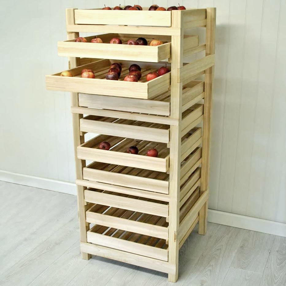 Стелаж для овочів і фруктів "Квадо" бланже Миколаїв - фото 1