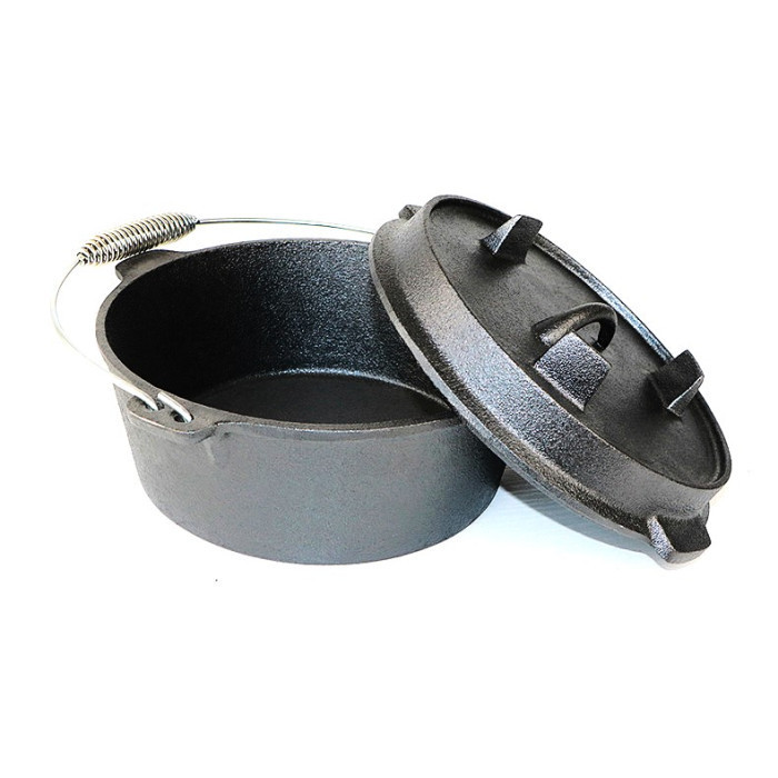 Голландская печь коттон жаровня 12 л GRILLI 777190 Код: 012713 Ровно - изображение 4