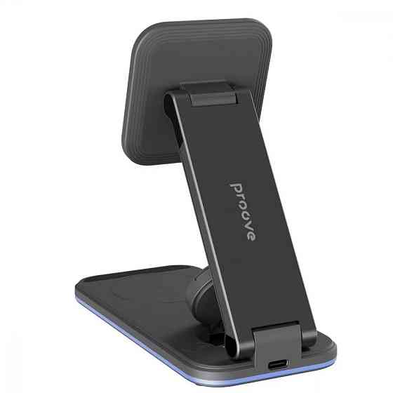 Бездротовий зарядний пристрій Proove Energy Fold 3in1 15 W Black (WSEF15010001) ( Чорний ) Харків