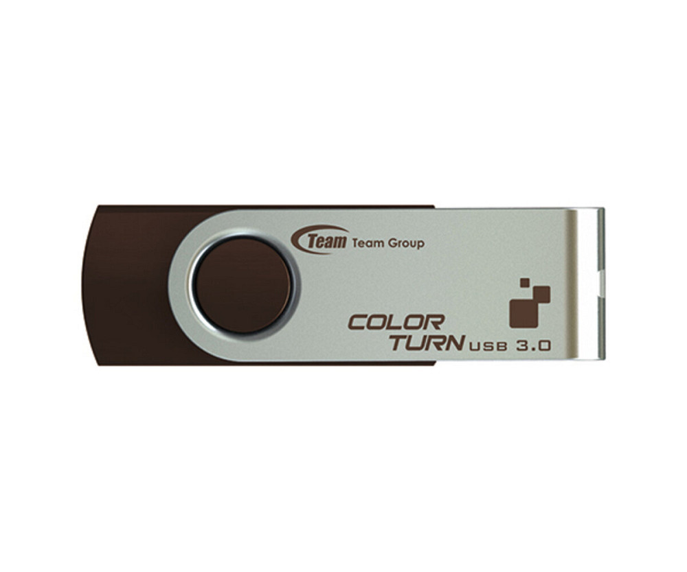 Flash Team USB 3.0 Color Turn E902 16Gb Brown Киев - изображение 1