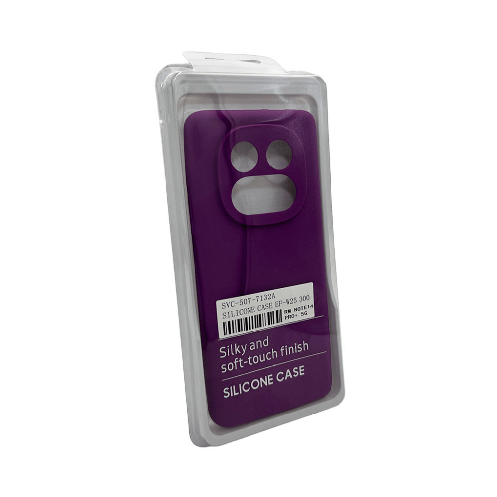 Чохол Cosmic Silicone для Xiaomi Redmi Note 14 Pro Plus Фіолетовий Київ - фото 1