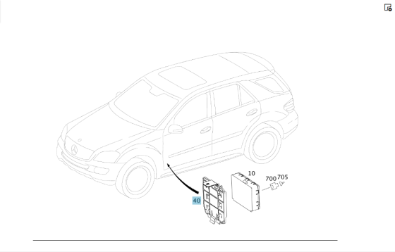 Mercedes-Benz  A1645454840 Тримач центрального шлюзу ZGV ML W164 GL X164 Одеса
