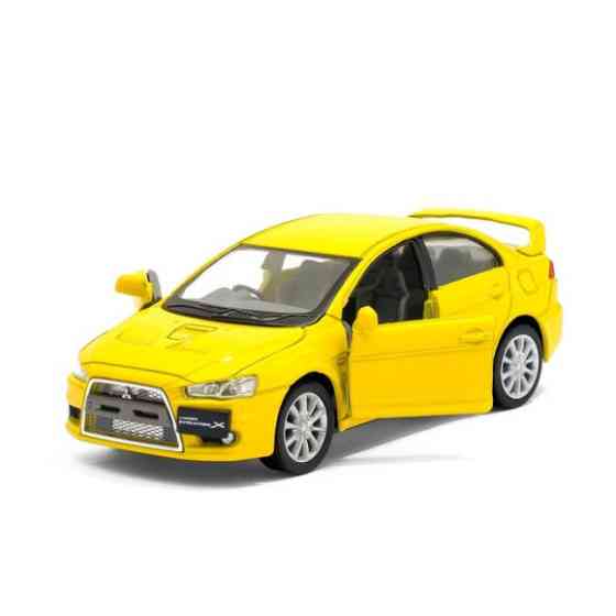 Автомодель легкова MITSUBISHI LANCER EVOLUTION X 1:36, 5" KT5329W Київ