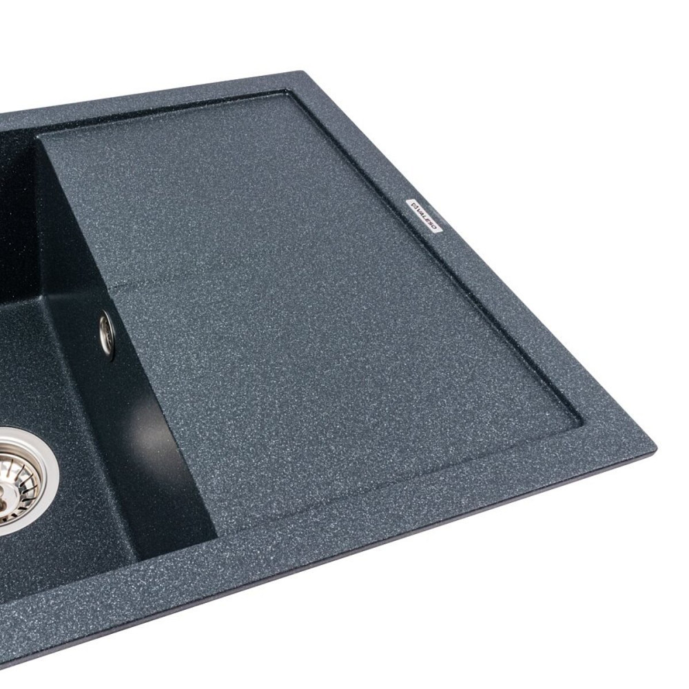 VALESO Гранітна мийка VALESO CRIPTA 6550 матова Антрацит Коломия - фото 12