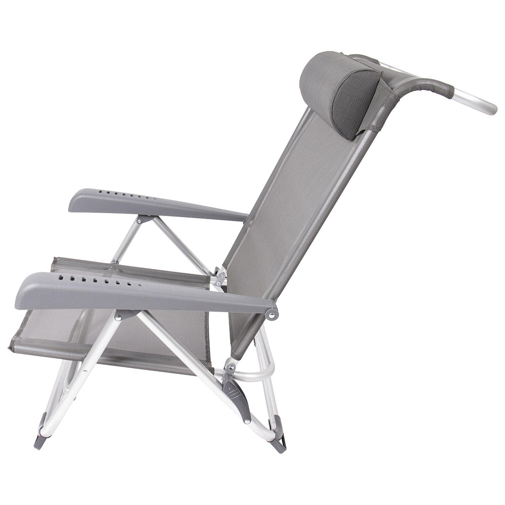 Кресло раскладное Bo-Camp Saint-Tropez Grey (1204796) Винница - изображение 10