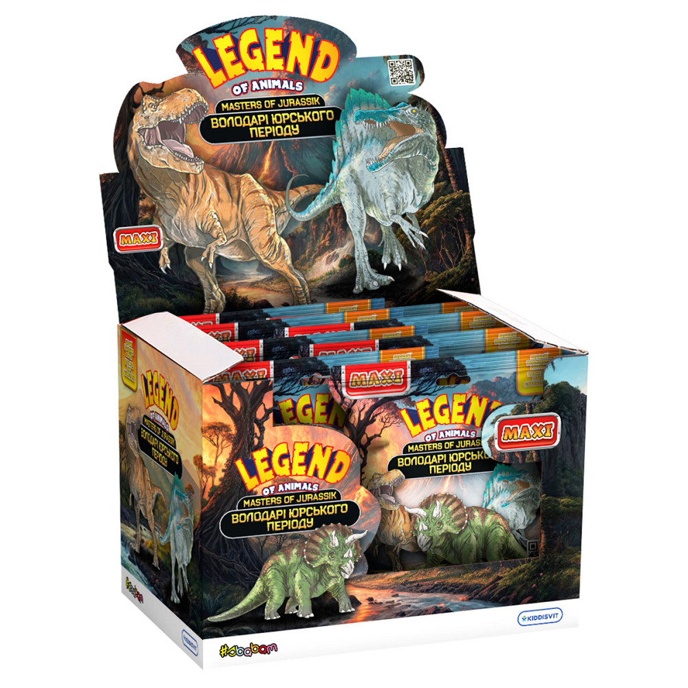 Стретч-іграшка у вигляді тварини серії Legend of animals Максі – Володарі Юрського періоду Дніпро - фото 8