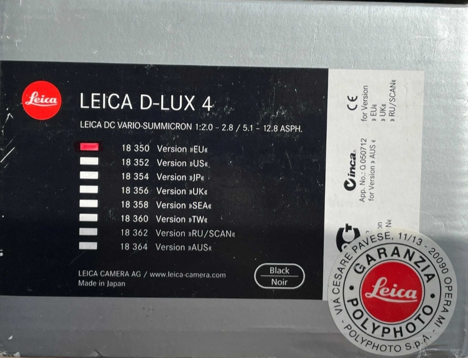 Фотоаппарат легендарная Leica D-lux 4, RAW Киев - изображение 1