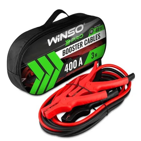 WINSO 138140 PRO 400A — Потужні проводи прикурювача для швидкого запуску автомобіля у будь-яких умовах Ковель